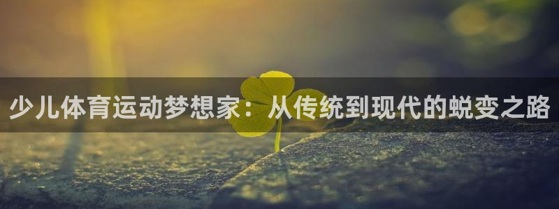 天天体育平台：少儿体育运动梦想家：从传统到现代的蜕变之路