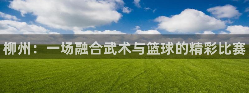 天天体育回看：柳州：一场融合武术与篮球的精彩比赛